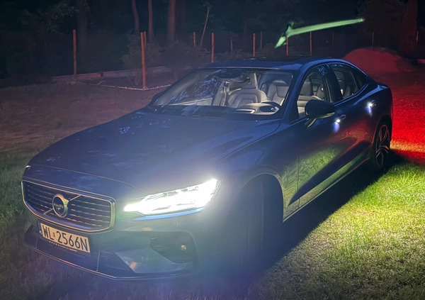 Volvo S60 cena 164000 przebieg: 62163, rok produkcji 2019 z Warszawa małe 596